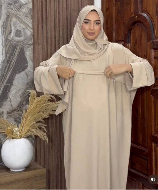 Abaya avec chal alhichma